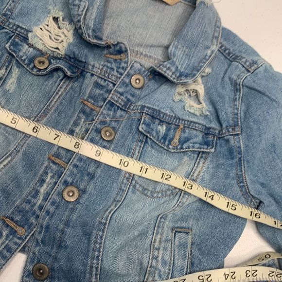 Highway Distressed Jean Jacket - Picture 10 of 10